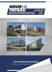 Firmenbroschüre Hoch- & Tiefbau Bauunternehmung AG
